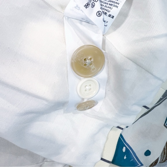 Tory Burch Rowing Stripe Blazer Yellow Size 10 NWOT - Picture 10 of 11